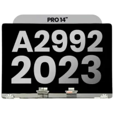 Дисплейний модуль LCD для MacBook Pro 14" A2992 (2023) (з передвстановленим кабелем датчика кута кришки) (Used OEM Pull: Grade B) (Space Black)