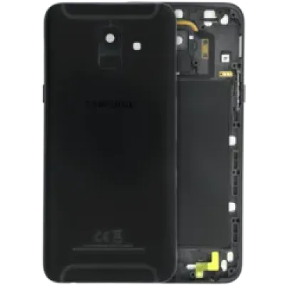 Задня кришка для Samsung Galaxy A6 (A600 / 2018) (Service Pack) (чорний)
