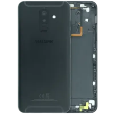 Задня кришка для Samsung Galaxy A6 Plus (A605 / 2018) (Service Pack) (чорний)
