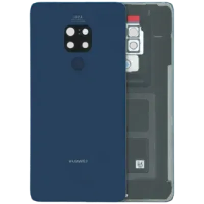Задне скло для Huawei Mate 20 (2018) (Genuine) (синій)