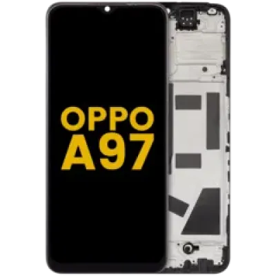 Дисплейний модуль з рамкою для OPPO A97 (2022) (LCD) (Refurbished) (всі кольори)