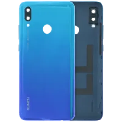 Заднє скло для Huawei P Smart (2019) (Genuine) (синє)
