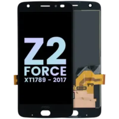 Дисплейний модуль (LCD) без рамки для Motorola Moto Z2 Force (XT1789 / 2017) (Genuine OEM) (чорний)