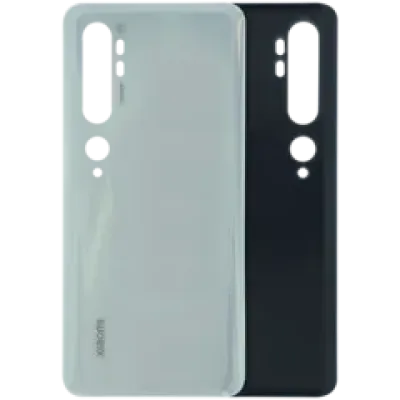 Заднє скло для Xiaomi Mi Note 10 Pro (Genuine OEM) (Glacier White)