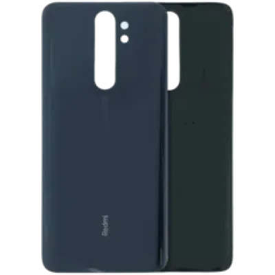 Заднє скло для Xiaomi Redmi Note 8 Pro (Genuine OEM) (Shadow Black)
