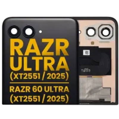 Зовнішній дисплейний модуль (OLED) без рамки для Motorola Razr Ultra 2025 (XT2551 / 2025) / Razr 60 Ultra (XT2551 / 2025) / Razr Ultra 2026 (XT2655 / 2026) / Razr 70 Ultra (XT2655 / 2026) (Refurbished) (всі кольори)