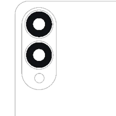 Скло основної камери (лише скло) з проклейкою для Samsung Galaxy S25 Edge (комплект 2 шт) (всі кольори)