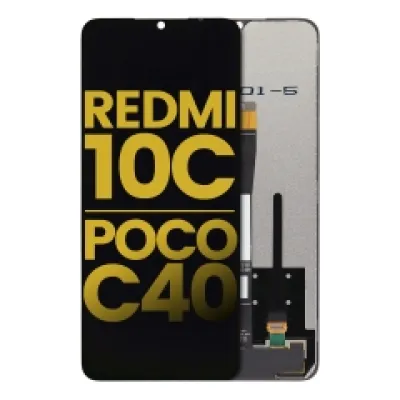 Дисплейний модуль для Xiaomi Redmi 10C / Redmi 10 power / Poco C40 (LCD) (Refurbished) (Усі кольори)