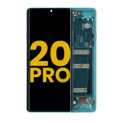 Дисплейний модуль (OLED) з рамкою для TCL 20 Pro 5G (Refurbished) (Marine Blue)