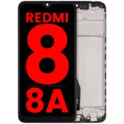 Дисплейний модуль з рамкою для Xiaomi Redmi 8 / 8A (LCD) (Aftermarket Plus) (Усі кольори)
