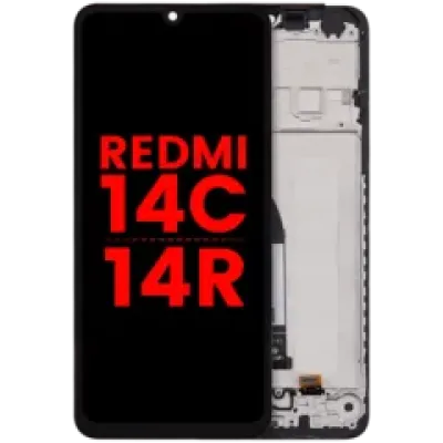 Дисплейний модуль з рамкою для Xiaomi Redmi 14C 5G / Redmi 14R (LCD) (Aftermarket Plus) (Усі кольори)