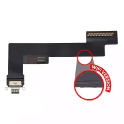 Шлейф зарядки для iPad Air 4 (WiFi Only) (Used OEM Pull: Grade A) (чорний)