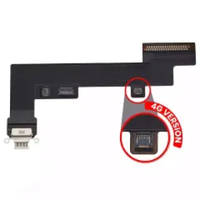 Шлейф зарядки для iPad Air 4 / iPad Air 5 (Cellular) (Used OEM Pull: Grade A) (Rose Gold)