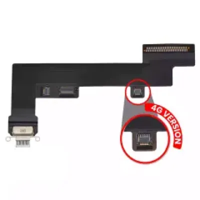Шлейф зарядки для iPad Air 4 / iPad Air 5 (Cellular) (Used OEM Pull: Grade A) (білий)