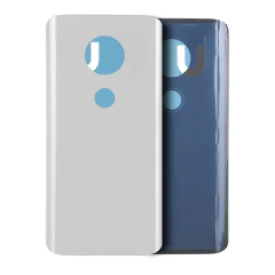Задня кришка для Motorola Moto G7 (XT1962 / 2019) (Genuine OEM) (Clear White)