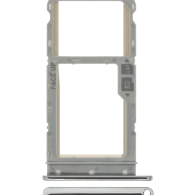 Лоток SIM для Motorola Moto G Fast (XT2045 / 2020) (Genuine OEM) (Pearl White)