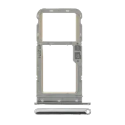 Лоток SIM для Motorola Moto G Fast (XT2045 / 2020) (Genuine OEM) (Pearl White)