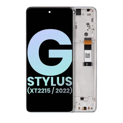 LCD Assembly With Frame For Motorola Moto G Stylus 5G (XT2215 / 2022) (Genuine OEM) (Seafoam Green)
