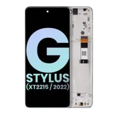 Дисплейний модуль (LCD) з рамкою для Motorola Moto G Stylus 5G (XT2215 / 2022) (Genuine OEM) (Seafoam Green)
