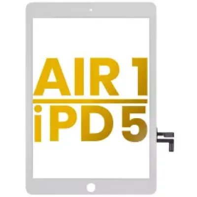 Тачскрін для iPad Air 1 / iPad 5 (2017) (без кнопки Home) (Premium) (чорний)