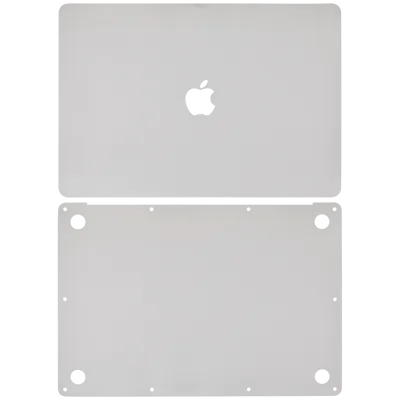 Захисна плівка 2-в-1 (топ, низ) для MacBook Air 13" A1932 (2018-2019) / A2179 (2020) (сріблястий)