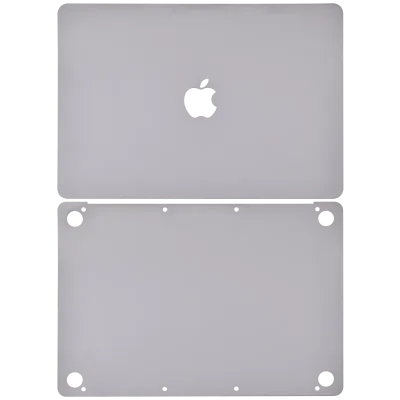 2-in-1 (Top, Bottom) Skin for MacBook 12" A1534 (2015-2017) (Space Gray)