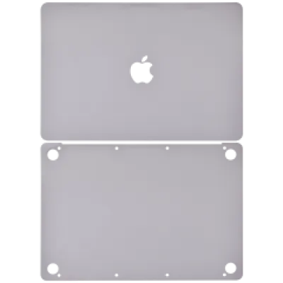 Захисна плівка 2-в-1 (топ, низ) для MacBook 12" A1534 (2015-2017) (Space Gray)