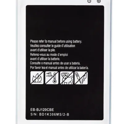 Replacement Battery For Samsung Galaxy J1 Luna SM-S120VL (J120 / 2016) / Galaxy Express 3 (EB-BJ120CBU/E)