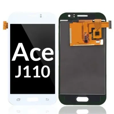 Дисплейний модуль без рамки для Samsung Galaxy J1 Ace (J110 / 2016) (білий)