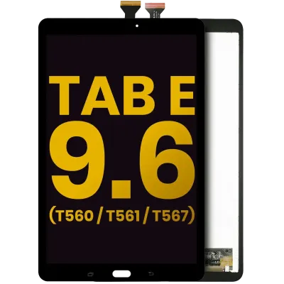 Дисплейний модуль (LCD) без рамки для Samsung Galaxy Tab E 9.6" (T560 / T561 / T567) (2015) (Refurbished) (чорний)