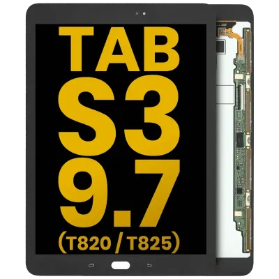 Дисплейний модуль для Samsung Galaxy Tab S3 9.7" (T820 / T825) (2017) (Refurbished) (чорний)