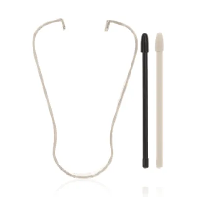Наконечник стилуса для Samsung Galaxy Note 7 / Note 8 / Note 9 / Tab S3 9.7" (T820 / T825) / Tab S4 (T830 / T835) (сірий / Midnight Black) (уп. 5 шт)