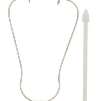 Наконечник стилуса для Samsung Galaxy Note 10 / Note 20 / Note 20 Ultra / Tab S6 (T860 / T865) / Tab S7 11" (T870 / T875) (Aura White) (уп. 5 шт)