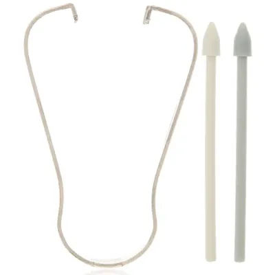 Наконечник стилуса для Samsung Galaxy Note 10 / Note 20 / Note 20 Ultra / Tab S6 (T860 / T865) / Tab S7 11" (T870 / T875) (сірий / Aura White) (уп. 5 шт)