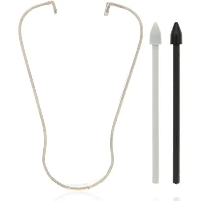 Наконечник стилуса для Samsung Galaxy Note 10 / Note 20 / Note 20 Ultra / Tab S6 (T860 / T865) / Tab S7 11" (T870 / T875) (сірий / Aura Black) (уп. 5 шт)