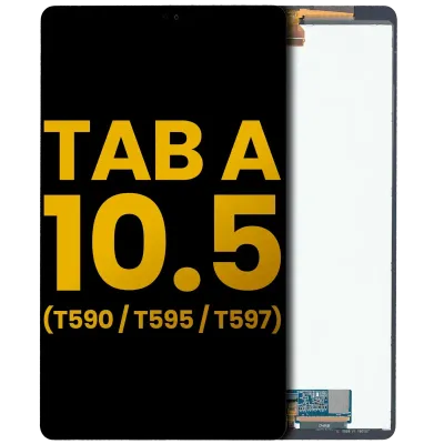 Дисплейний модуль (LCD) без рамки для Samsung Galaxy Tab A 10.5" (T590 / T595 / T597) (2018) (Refurbished) (чорний)