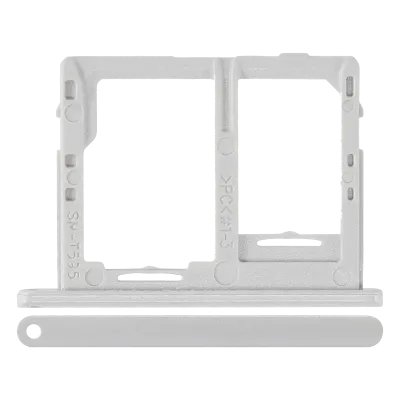 Sim Card Tray For Samsung Galaxy Tab A 10.5" (T595 / T597) (2018) (LTE Version) (White)