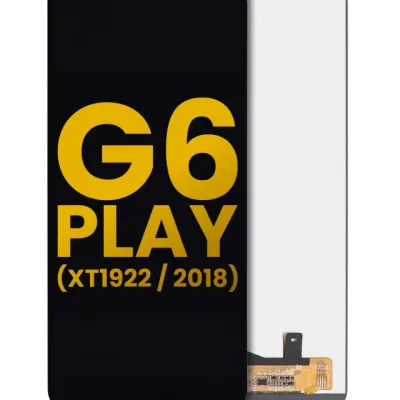 Дисплейний модуль (LCD) без рамки для Motorola Moto G6 Play (XT1922 / 2018) (International версія) (Refurbished) (чорний)