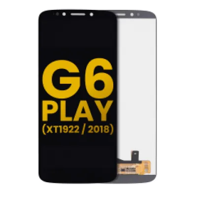 Дисплейний модуль (LCD) без рамки для Motorola Moto G6 Play (XT1922 / 2018) (International версія) (Refurbished) (чорний)