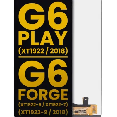 Дисплейний модуль (LCD) без рамки для Motorola Moto G6 Play (XT1922 / 2018) / G6 Forge (XT1922-6 / XT1922-7 / XT1922-9 / 2018) (US версія) (Refurbished) (чорний)