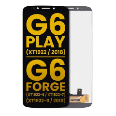 Дисплейний модуль (LCD) без рамки для Motorola Moto G6 Play (XT1922 / 2018) / G6 Forge (XT1922-6 / XT1922-7 / XT1922-9 / 2018) (US версія) (Refurbished) (чорний)