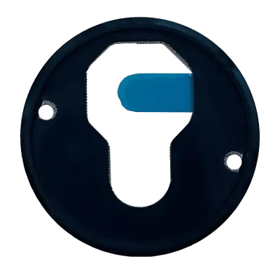 Back Camera Bracket And Flash Defuser Moto G6 Play (XT1922 / 2018) (Genuine OEM) (Deep Indigo)