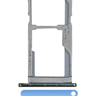 Single Sim Card Tray For Motorola Moto G6 Play / G6 Forge (XT1922 / 2018) (Blue)