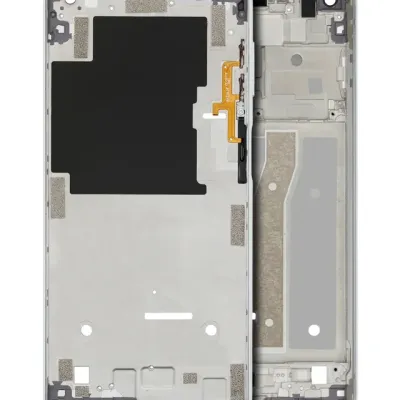 Середня рамка для Motorola Moto G Power (XT2117 / 2021) (Polar Silver)