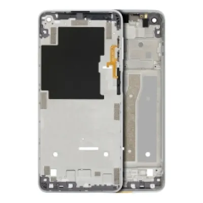 Середня рамка для Motorola Moto G Power (XT2117 / 2021) (Polar Silver)
