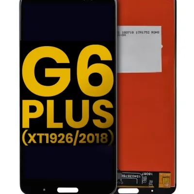 LCD Assembly Without Frame For Motorola Moto G6 Plus (XT1926 / 2018) (Refurbished) (Black)