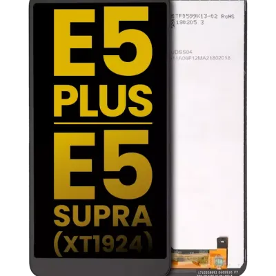 Дисплейний модуль (LCD) без рамки для Motorola Moto E5 Plus / E5 Supra (XT1924 / 2018) (159MM) (US Version) (Refurbished) (Flash Gray)