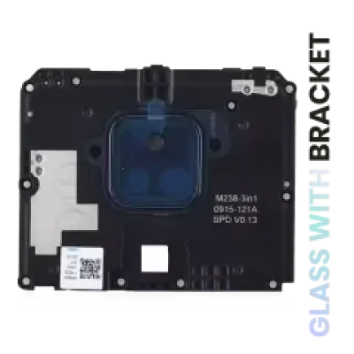 Скло камери з кріпленням для Motorola Moto G Play (XT2093 / 2021) (Genuine OEM) (Misty Blue)