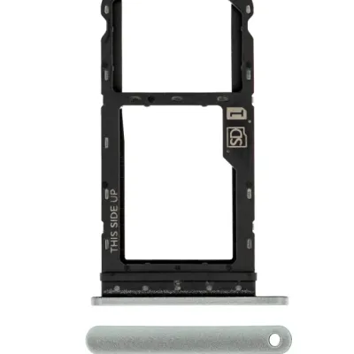 Лоток SIM для Motorola Moto G Power (XT2117 / 2021) (Genuine OEM) (Hazy Silver)