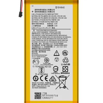 Replacement Battery For Motorola Moto X4 (XT1900 / 2017) (Genuine OEM) (HX40)
